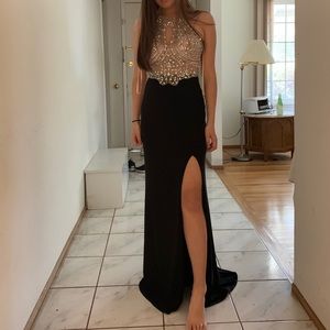 Beaded Prom Dress
